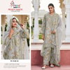 R 1142 By Shree Organza Embroidery Pakistani Readymade Suits Wholesale Shop In Surat